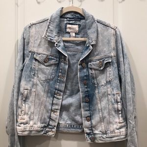 Acid Wash Jean Jacket